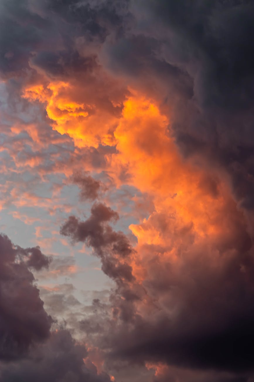Clouds at sunset